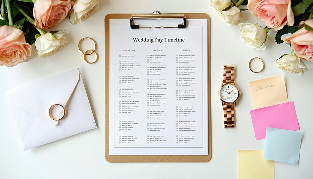 How to Organize Your Wedding Day for Maximum Efficiency