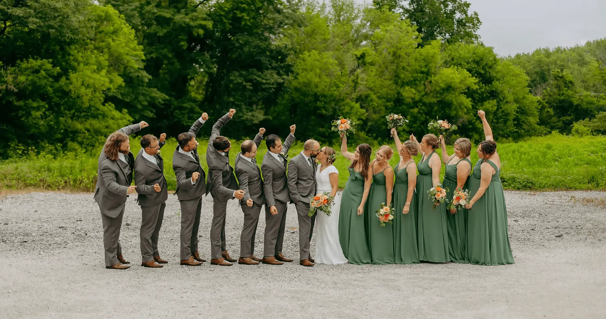wedding-party-in-parking-lot 2 (1)